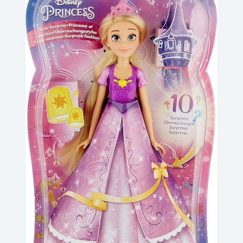 Disney Princess Rapunzel Doll in Purple Gown - Picture 1 of 2